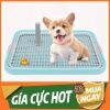 Đổ buôn khay vệ sinh cho cún có cọc - giúp cho chó đi đúng chỗ - ảnh sản phẩm 1