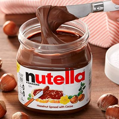 [พร้อมส่ง] Nutella Hazelnut Chocolate Spread นูเทลล่าเฮเซลนัทสเปด 400 กรัม