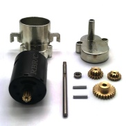 Metal Transmission Gearbox with 370 Motor for WPL D12 D42 1 10 RC Car