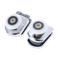 2 Pcs or 1PC Shower Door Rollers Runners Wheels 26mm Door Rollers Pulleys Replacement Door Rollers Bathroom Fixture Hardware