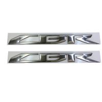 【hot】❐☜❈  CHROME MOTORCYCLE EMBLEM BADGE DECAL TANK WHEEL FOR HONDA CBR600RR CBR1000RR STICKER