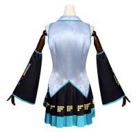 Anime Vocaloid Miku Cosplay Costume Wig Dress Kawaii Miku Cosplay Outfits Halloween Carnival Party Costumes