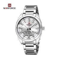 [Aishang watch industry]NAVIFORCE นาฬิกาลำลองคลาสสิกสำหรับผู้ชายสแตนเลสกีฬากันน้ำนาฬิกาข้อมือผู้ชายควอตซ์แบบบอกวันที่ Relogio Masculino นาฬิกาแสดงตัวเลข