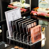 7 Grids Clear Eyeshadow Organizer Drawer Organization Divider Makeup Storage Box makeup organizer box