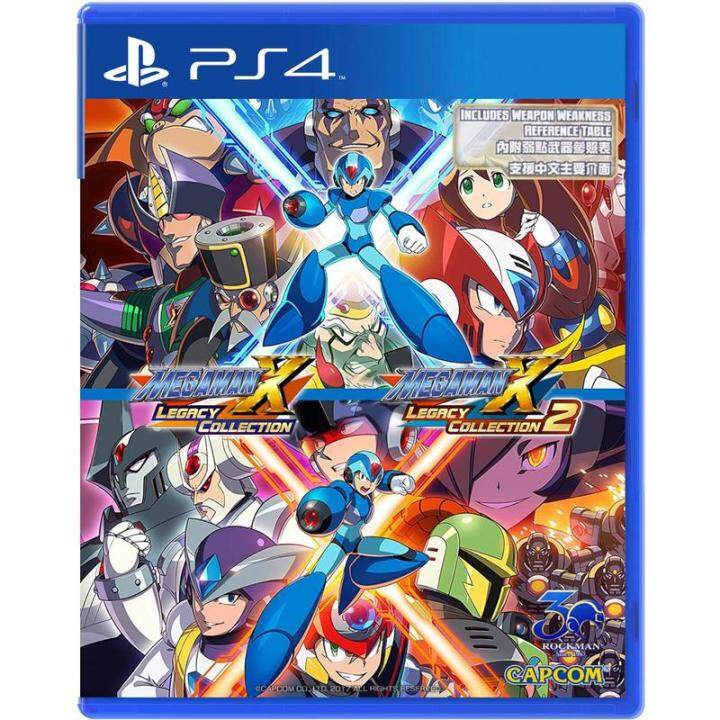 MEGA MAN X LEGACY COLLECTION 1+2 PS4 GAME BRAND NEW SEALED | Lazada PH