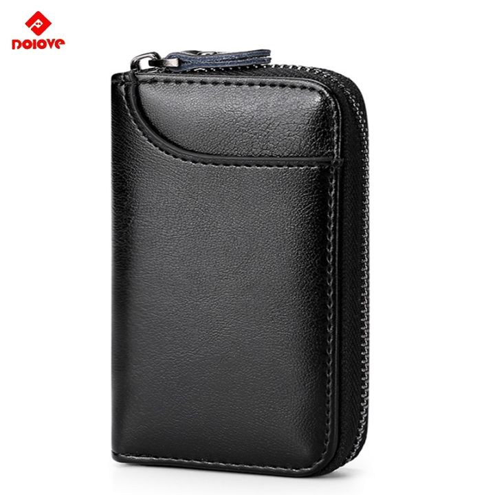 cw-leather-keychain-multifunction-organizer-wallet-holder-car-small-keys