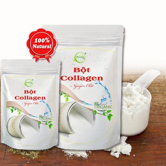 Hcmbột collagen nhật bản giúp da căng bóng mịn màng - henashop 10gr - ảnh sản phẩm 3