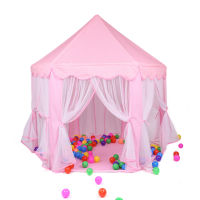 Hot Selling Toy OEM Pattern High Quality Polyester Princess Kids Indoor Play House Teepee Tent for Kids