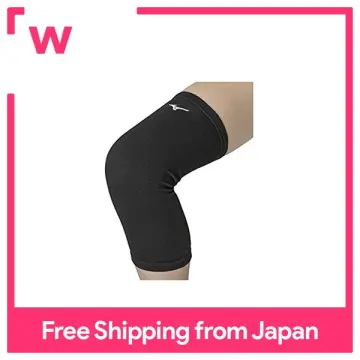 Mizuno Japan Volleyball Elbow Pad Supporter long sleeve Training Black  V2MYA110