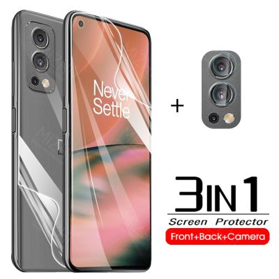 for oneplus nord2 5G hydrogel film for oneplus nord 2 nord2 5G camera front back screen protector one plus nord2 glass film