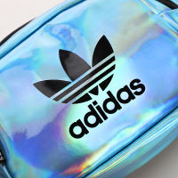 กระเป๋าadidas11 กระเป๋าคาดเอวเมทัลลิก กระเป๋าคาดเอวพรีเมียมเคลือบสีรุ้งเมทัลลิก มีหลายสี ราคาถูก ขนาด: 21 ซม. x 9 ซม. x 7 ซม.