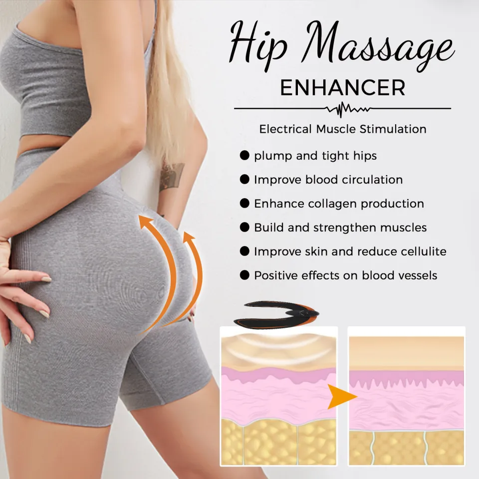 Hip Massager Electric Heated Infrared Hot Compress Femoral Head