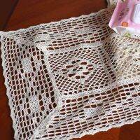 Hand-covered cloth bacround ins idyllic hollow cotton