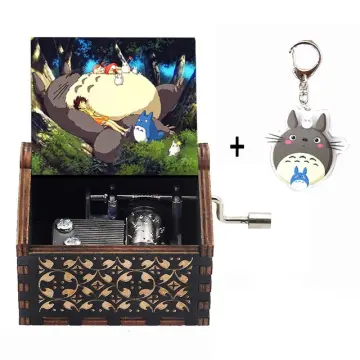 Anime Kimetsu no Yaiba Qute tanjirou nezuko print gurenge music theme Hand  Music Box cosplay fans gift props