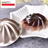 พิมพ์ คัพเค้ก พิมพ์พุดดิ้ง ลายดอกไม้ 1 กล่องมี 6 ชิ้น Suncity YC80143 mini cupcake