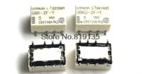 【☸2023 New☸】 XICOO 8pin รีเลย์สัญญาณ G6k-2f-Y Smd 10ชิ้นสำหรับรีเลย์ Omron Dc 3V 5V 12V 24V