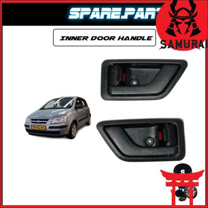 Hyundai Getz 02' Door Inner Handle(Black) Lazada