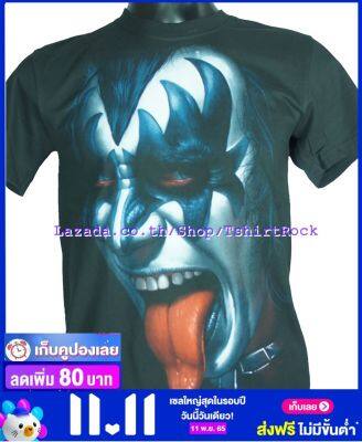 เสื้อวง KISS เสื้อยืดวงดนตรีร็อค เมทัล เสื้อร็อค คิส  KIS1132 ส่งจาก กทม.