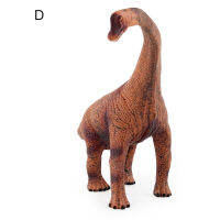 รูปปั้นโมเดลไดโนเสาร์พีวีซี Brachiosaurus รูปมือหมุนได้แกะสลักไดโนเสาร์ไทแรนโนซอรัสสำหรับวัยรุ่นงานหัตถกรรมที่ละเอียดอ่อน