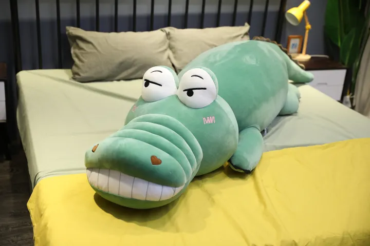 JOJO CASTLE Giant 70/100/120/140cm Cartoon Animal Pillows Stuffed Crocodile  Dolls Soft Stuffed Human Size Plushies Toys Home Decor Gifts for Your  Girlfriend or Kids | Lazada PH