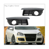 Front Grills Bumper Fog Lights Cover Car Fog Lamp Frame Trim for VW Jetta MK5 2006-2010