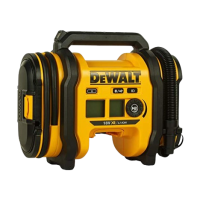 DEWALT เครื่องสูบลมไร้สาย 20 โวลท์ เฉพาะเครื่องเปล่า รุ่น DCC018N-XJ   เครื่องสูบลมไร้สาย