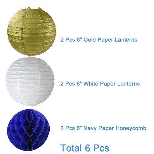 15pcs-set-navy-blue-white-gold-party-paper-flower-tissue-paper-pom-poms-paper-lantern-ball-for-baby-shower-reveal-decorations