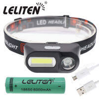 【เรือจากประเทศไทย】ไฟฉายคาดหัว ของแท้ หัวไฟฉาย ไฟฉาย LED headlamp หน้าไฟ ไฟฉายชาร์จไฟ ชารจ์ไฟได้ ไฟคาดหัว ไฟส่องกบ แบตอึด ไฟฉายคาดศรีษะ แรงสูง