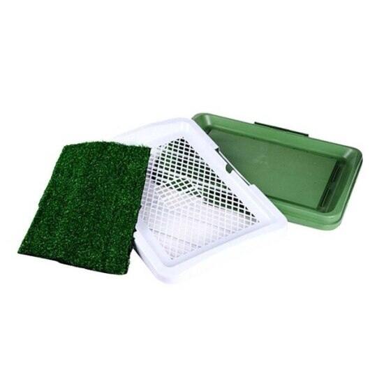 Thảm tập đi vệ sinh cho chó thú cưng cỡ lớn 3 lớp thảm cho chó con thảm cỏ - ảnh sản phẩm 7