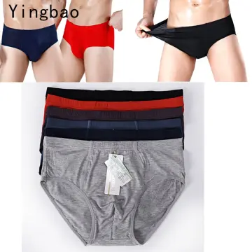 Breathable Bamboo Fiber Men Underwear For Big Penis Plus Size