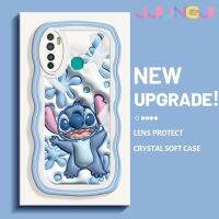 Jlingji เคสสำหรับ Infinix เคส X655C 9 Pro ลายการ์ตูน3D สติทช์ดีไซน์ใหม่กันกระแทกแบบใสนิ่มเคสมือถือโปร่งใสลายกล้องถ่ายรูปเก๋ไก๋ปลอกซิลิกาเจลฝาครอบป้องกัน