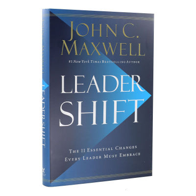 Theภาษาอังกฤษรุ่นแรกของLeadershift Leadership Transformationพื้นฐาน11การเปลี่ยนแปลงแต่ละผู้นำต้องโอบกอดJohn C. Maxwellธุรกิจสมุดสำหรับการจัดการองค์กรผู้นำปกแข็งปกแข็ง