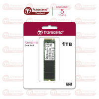 PCIe NVMe M.2 SSD 1TB : MTE115S : Gen 3 x4 Transcend : รับประกัน 5 ปี หรือ** รับประกันไม่เกิน 400 TBW**มีใบกำกับภาษี