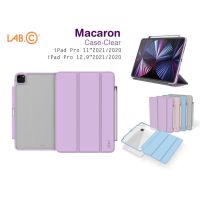 Lab.C Macaron Case-Clear เคสไอแพตกันกระแทก แบบมีฝาปิดหลังใส เกรดพรีเมี่ยม รองรับ Apple iPad Pro 11/12.9 2021/2020