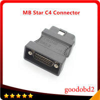 สำหรับ Benz MB ดาว C4 Multiplexer SD เชื่อมต่อขนาดกะทัดรัด4 C4เครื่องมือวิเคราะห์ OBD2 16pin เชื่อมต่ออะแดปเตอร์รถ16pin เชื่อมต่ออะแดปเตอร์