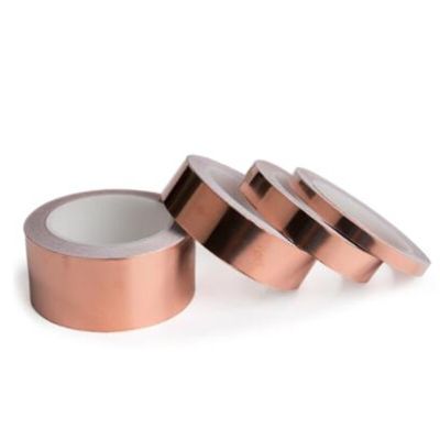 20 Meters Single-sided Conductive Copper Foil Tape Mask Electromagnetic Shield Eliminate EMI Shielding Heat Resist Tape Adhesives  Tape