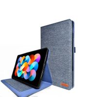 แผ่นเคสสำหรับ Xiaomi ลายเส้นใยยีนส์6 Pro 11นิ้ว Mi Pad 6เคสป้องกันเคสแบบพับปิดได้