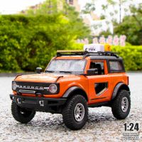 1:24 Ford Bronco Lima SUV Alloy Car Model Diecasts Metal Modified Off-road Vehicles Car Model Sound and Light Childrens Toy Gift Die-Cast Vehicles