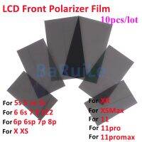 ฟิล์มโพลาไรเซอร์ LCD 10pcs สําหรับ Iphone 11 12 13 Pro Max 6s 6 7 8 Plus 5S X XR XS Polarization Polarized Light Film Part