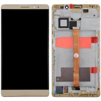 Repair Online หน้าจอ LCD ของ OEM สำหรับ Huawei Mate 8ประกอบครบชุดพร้อมกรอบ Digitizer (ทอง)