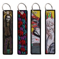 Halloween Horror Key Tags Keychain for Car Motorcycles Anime Keyring Men Women Holder Fashion Jewelry Accessories Gifts