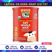 DATE 2024 SỮA TƯƠI DẠNG BỘT HORIZON ORGANIC MỸ 870G