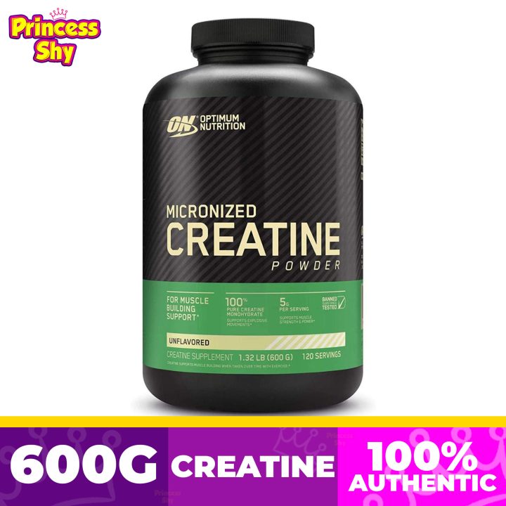 Optimum Nutrition Micronized Creatine Monohydrate Powder Unflavored ...