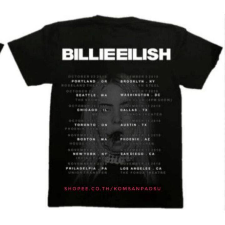 2023-เสื้อยืด-billie-eilish-raptee-hiphop-เสื้อวง-billieeilish-เสื้อยืด