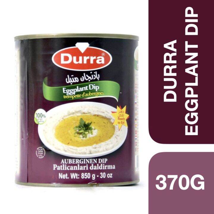 new-arrival-durra-eggplant-dip-370g-ดูร่า-ดิปมะเขือม่วง-370-กรัม-old-packaging