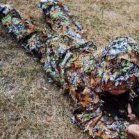 Hellery Ghillie สูทกางเกงป่าไม้ชุดพรางสำหรับการถ่ายภาพกลางแจ้งการล่าไก่งวง