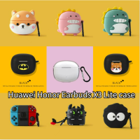 READY STOCK! Cute cartoon  for Huawei Honor Earbuds X3 Lite Soft Earphone Case Cover