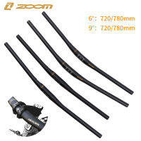 ซูม Mountain Bike Handlebar 31.8มม.× 720มม.780มม.ยาวพิเศษ6/9 ° MTB Handle Bar Riser บาร์ BMX ขี่จักรยานอะไหล่