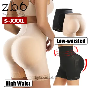 Women's High Waist Body Shaping Abdominal Retraction Pants Postpartum  Girdle Beautiful Body Waist Retraction Pants Fake Buttock Sponge Cushion  Buttock