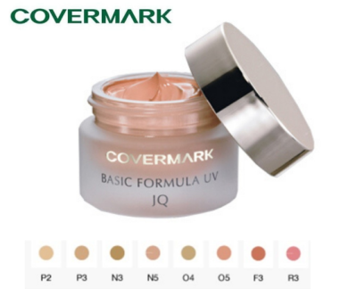 COVERMARK Basic Formula UV JQ 10 g. รองพื้นเนื้อครีม อำพรางกระ ฝ้า จุดด่างดำและรอยแดงจากสิว